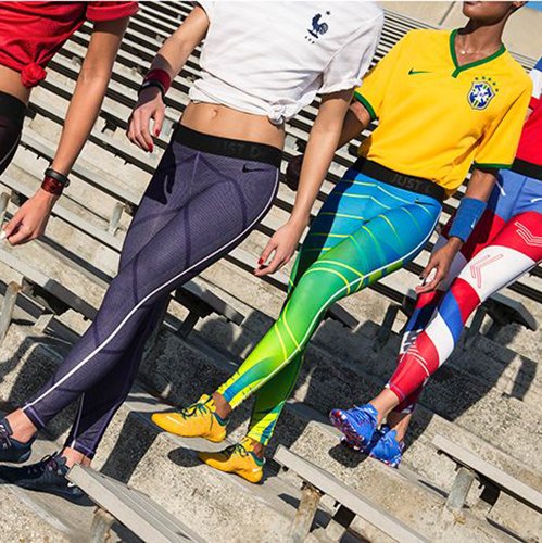 Limited edition tights in voetbal kleuren